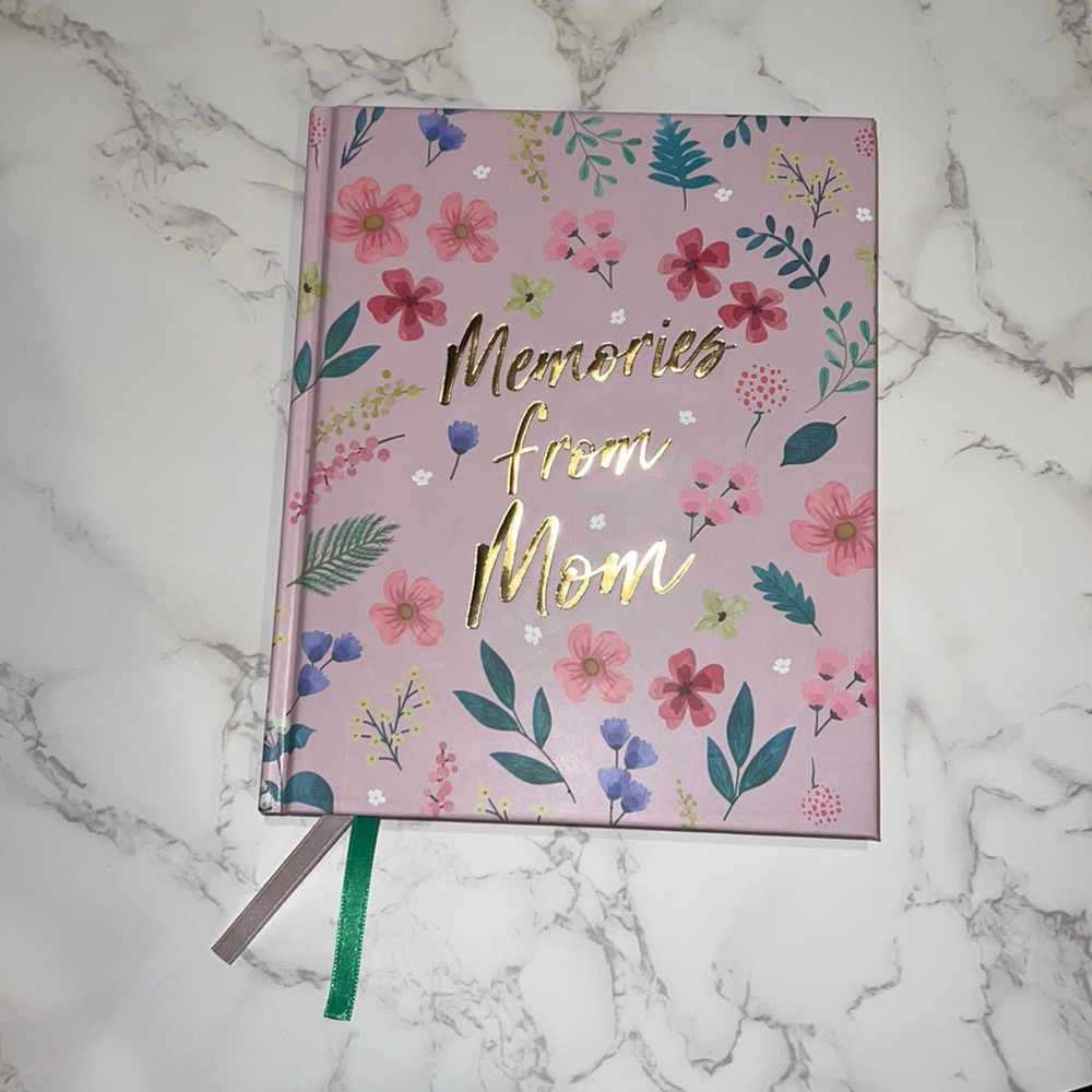 NWT Memories from Mom Lined Journal